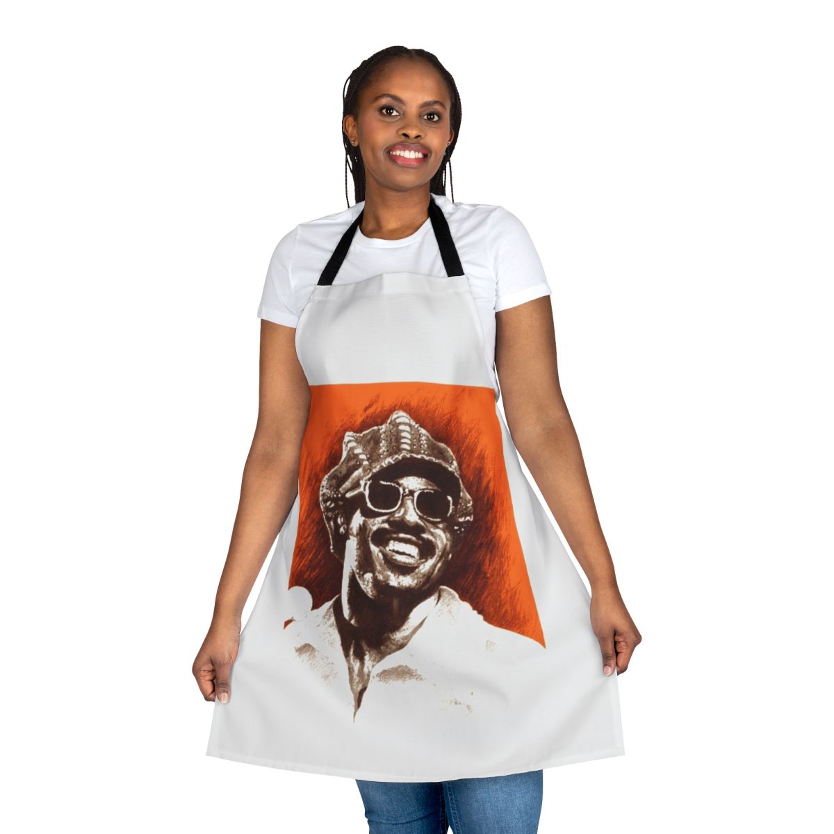 Stevie Wonder Inspired Soul Music Kitchen Apron