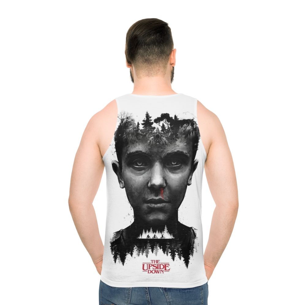 Stranger Things Eleven Inspired Tribute Painting Art Unisex Tank Top