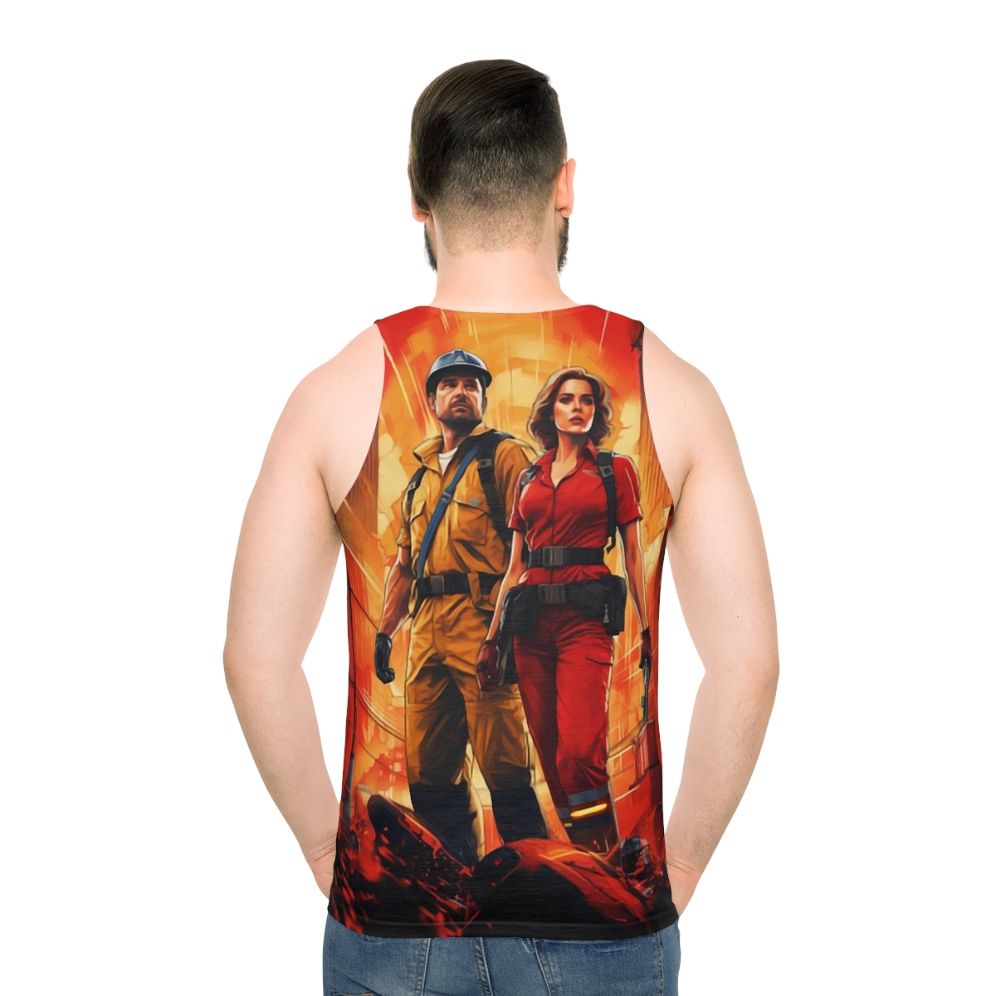Stranger Things inspired unisex tank top