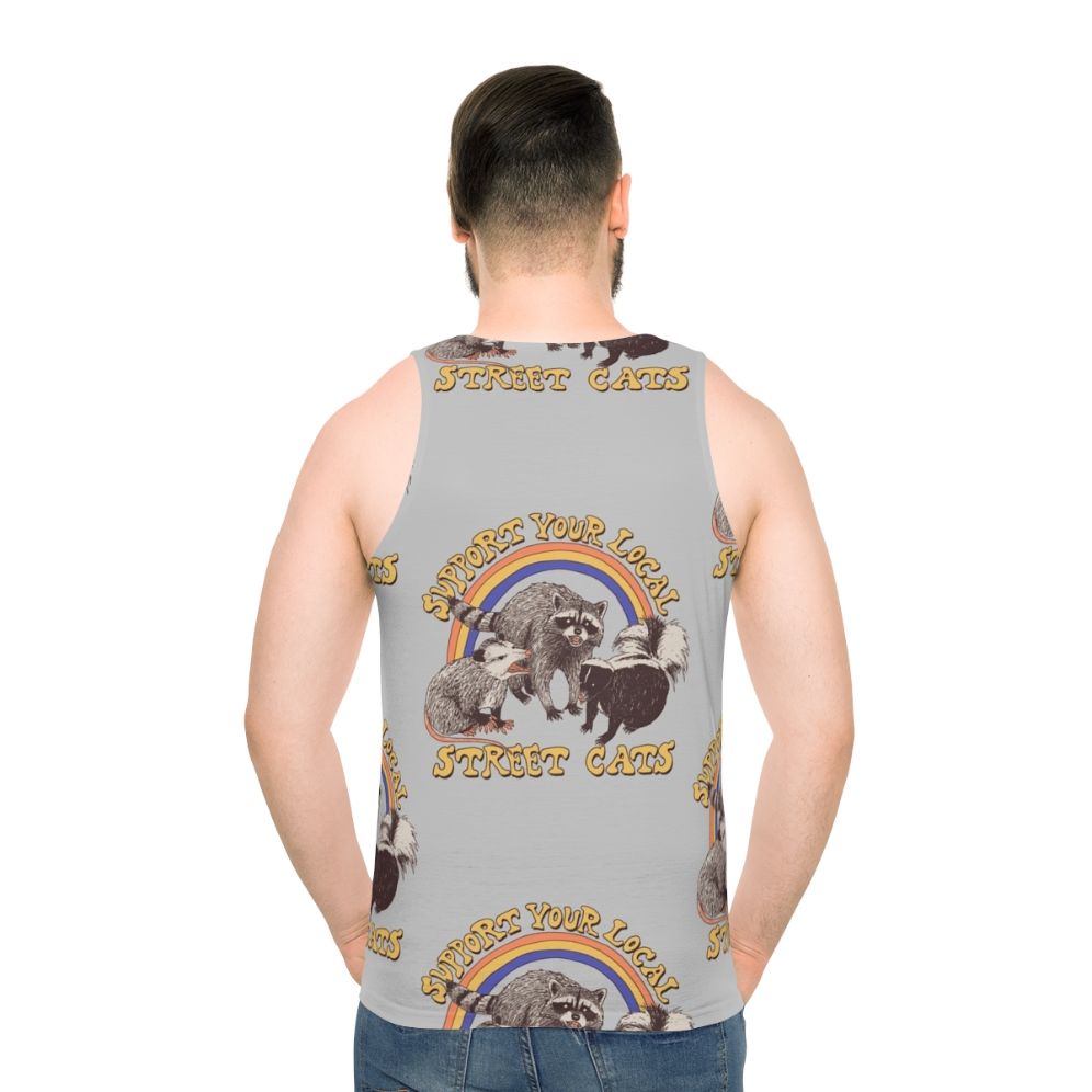 Street Cats Unisex Retro Animal Tank Top