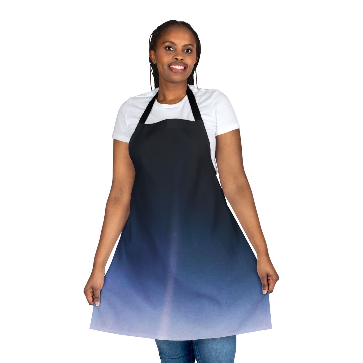 Pale Blue Dot Apron featuring Voyager 1 inspired space exploration graphics