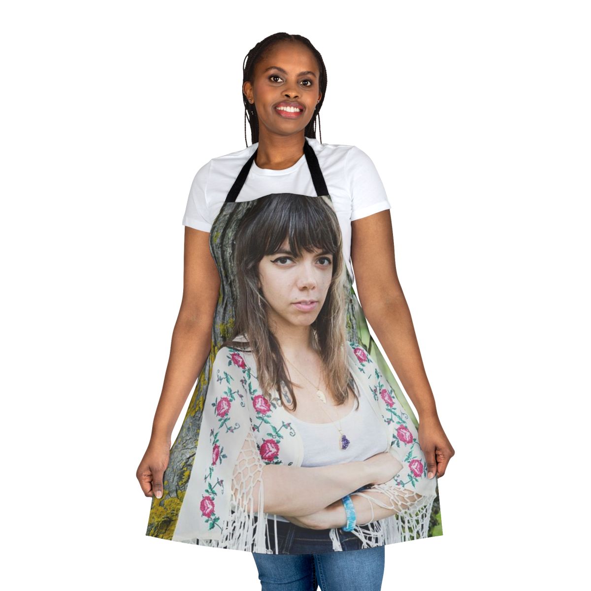 Alynda Segarra inspired aesthetic apron for music fans