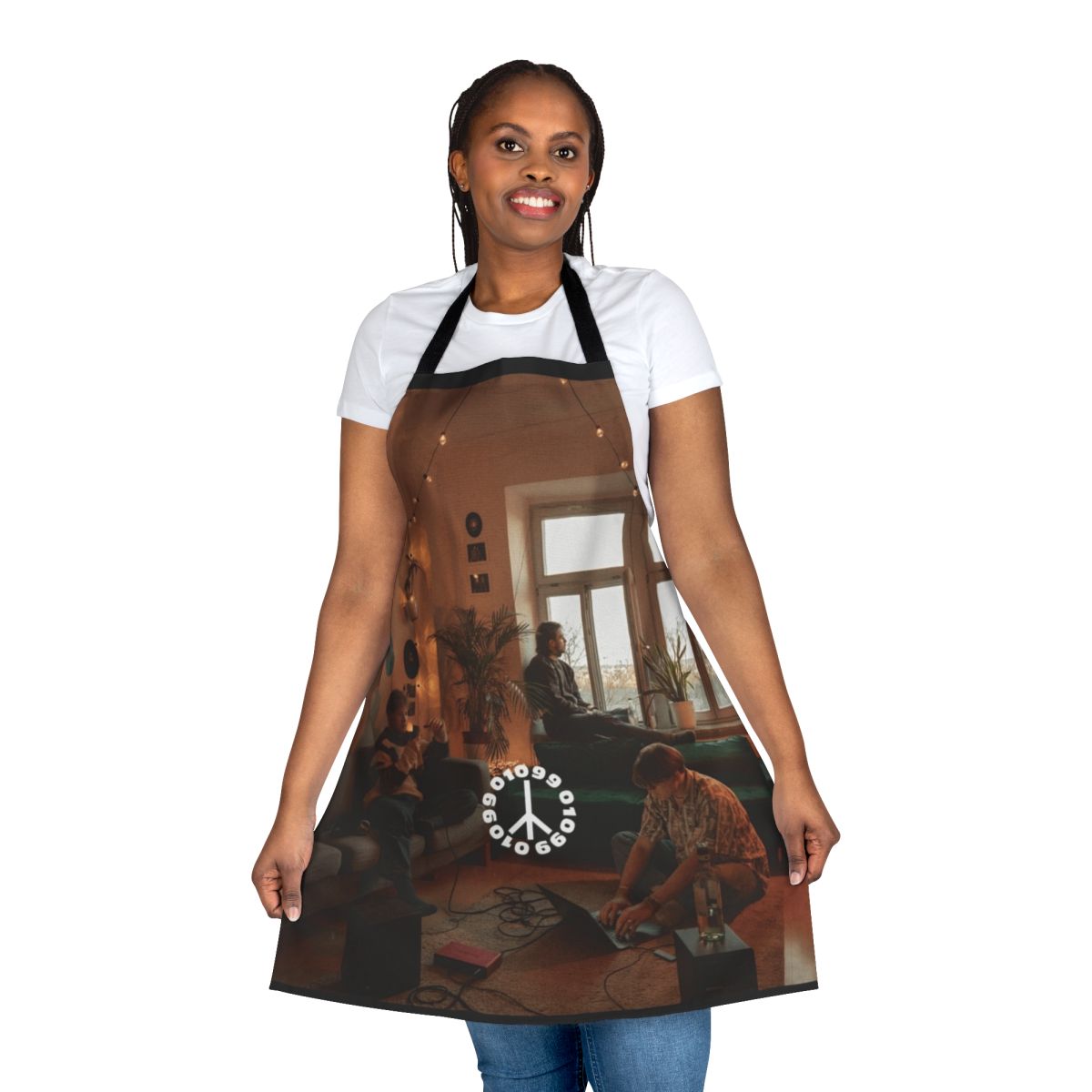 Apron with 01099 German Rap Band Design