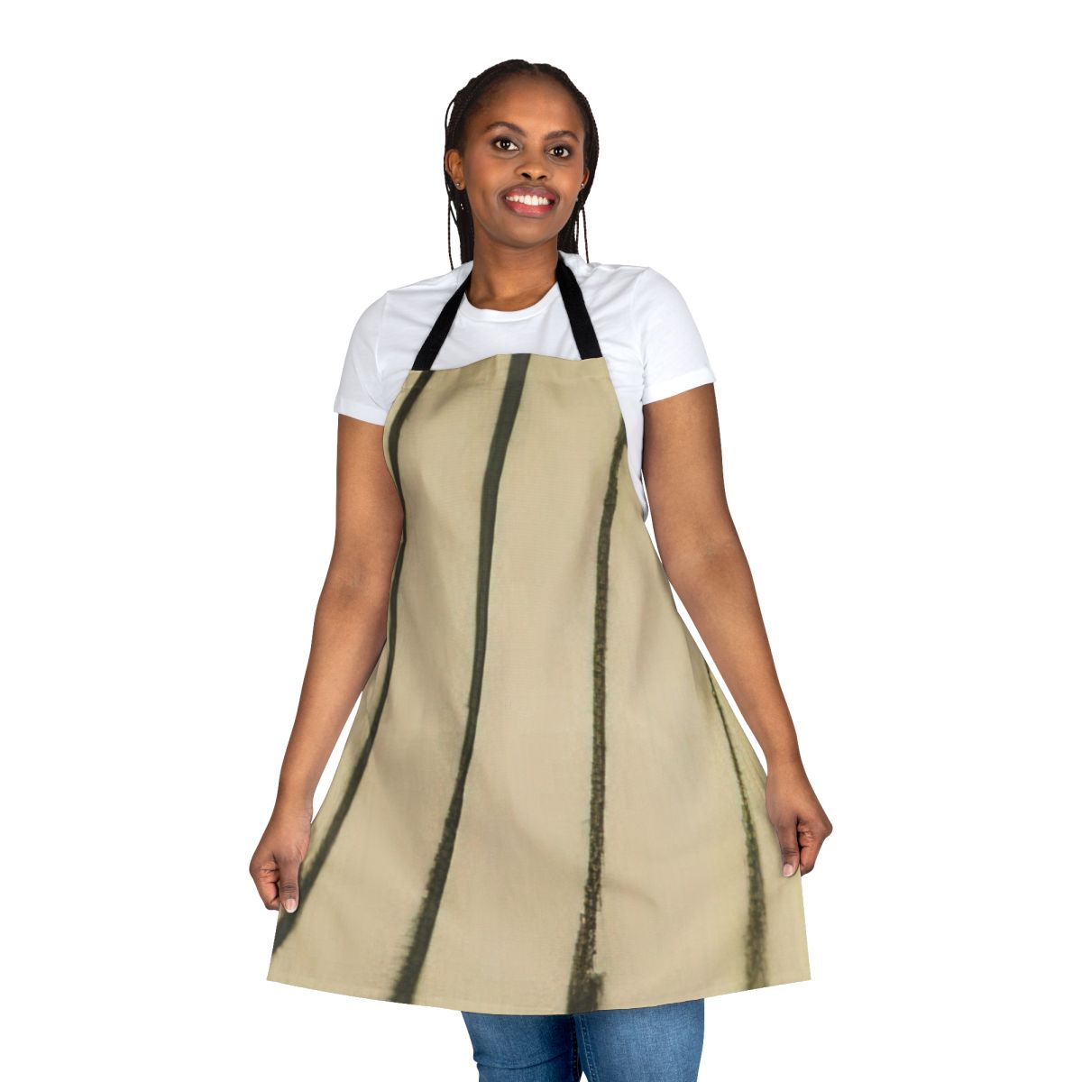 Apron featuring abstract artwork inspired by musician Martin Barre and the progressive rock band Jethro Tull