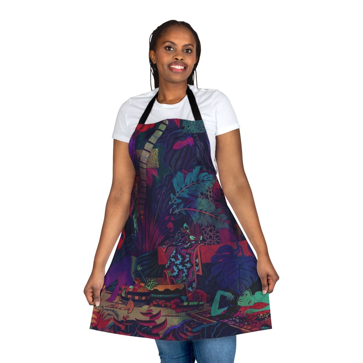Glass Animals inspired apron with band logo and lyrics