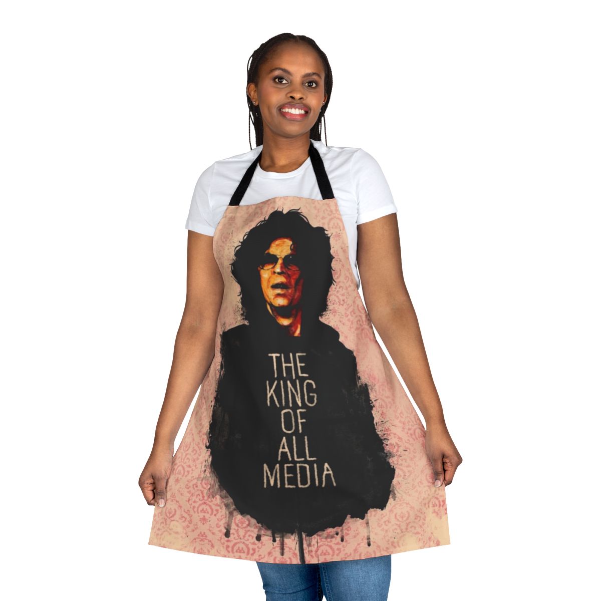 Apron featuring the iconic Howard Stern logo and imagery
