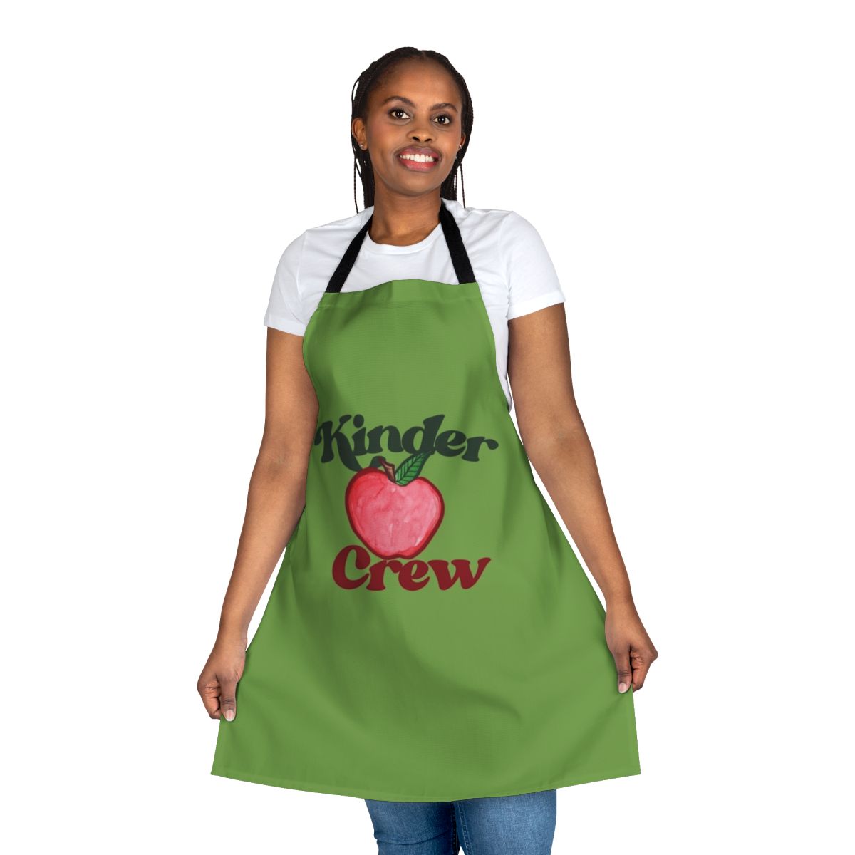 Kinder Crew Apron for Kindergarten Teachers
