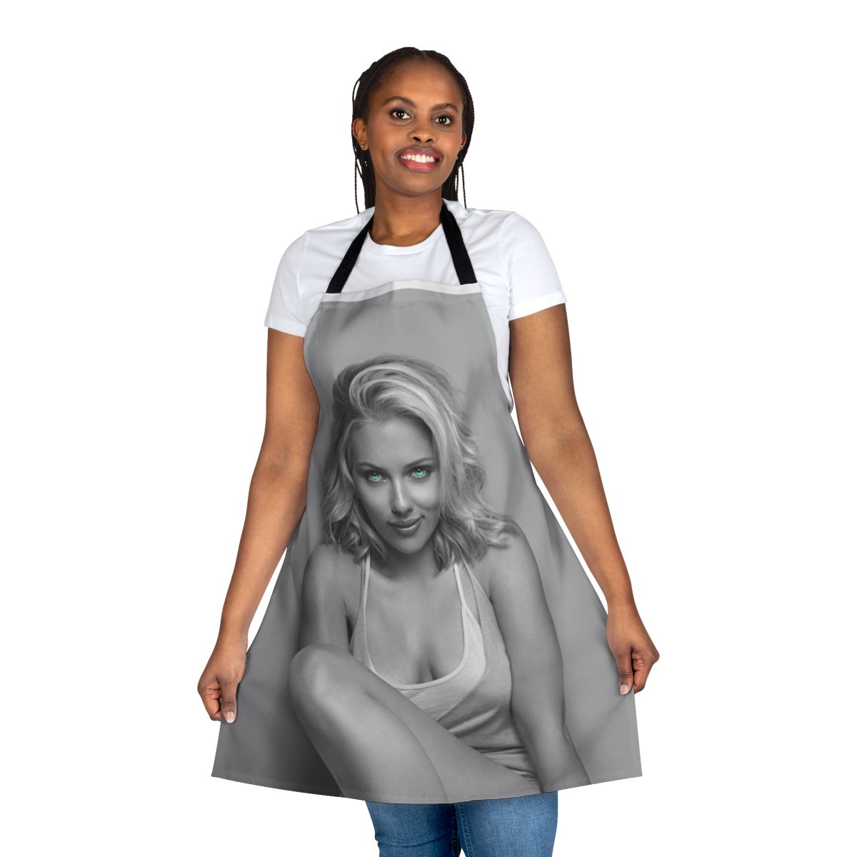 Scarlett Johansson-inspired woman's apron