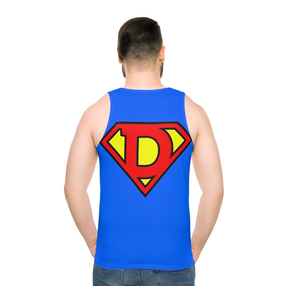 Super Letter D Unisex Tank Top