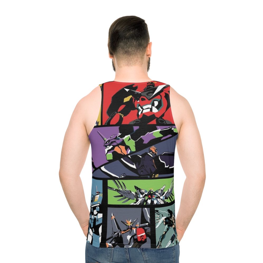 Super Robot Unisex Anime Tank Top