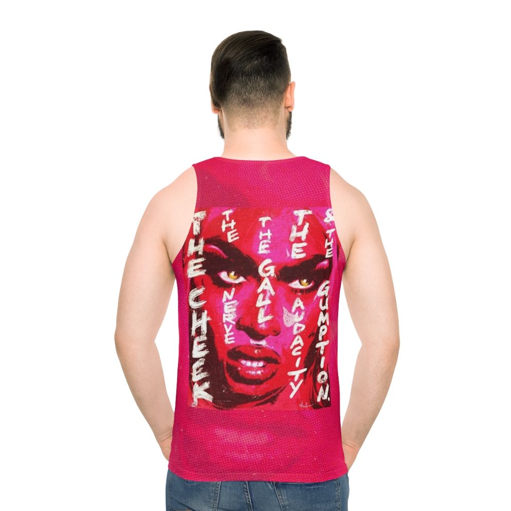 Tayce Unisex Pop Art Drag Queen Tank Top