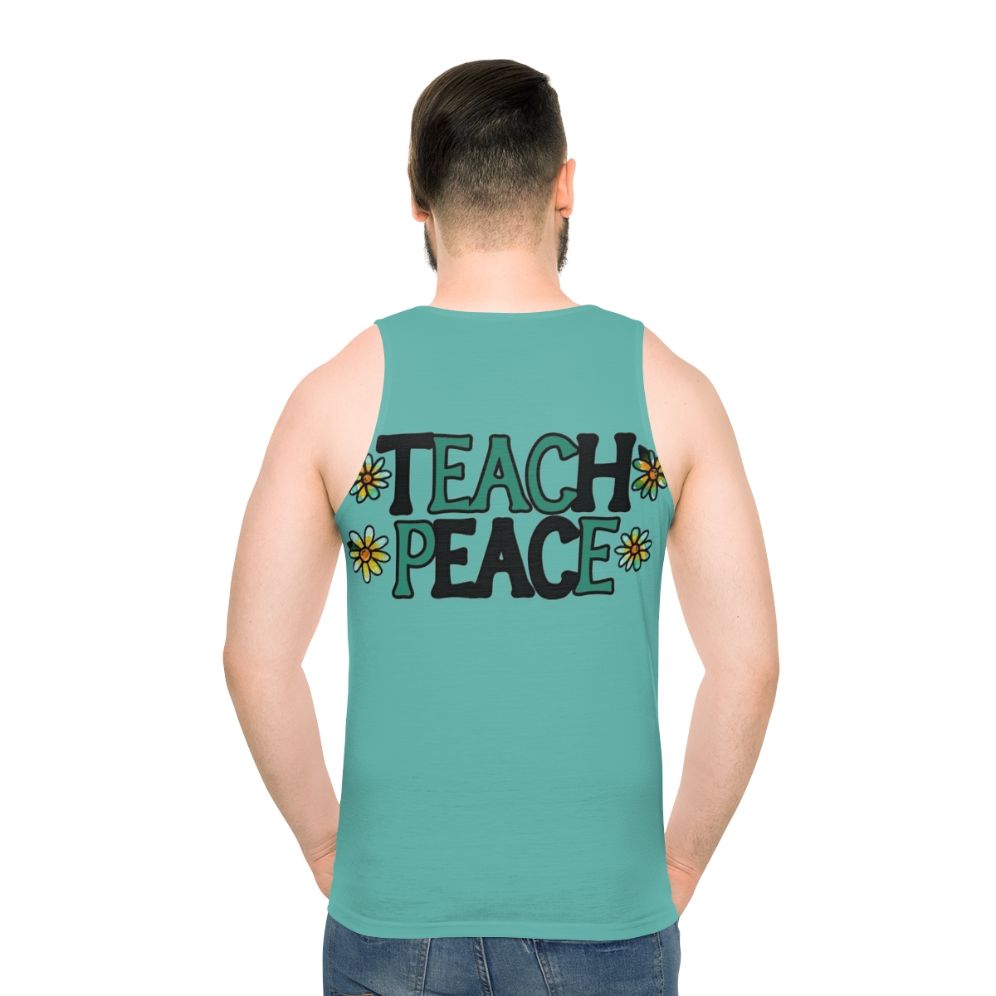Unisex "Teach Peace" Tank Top