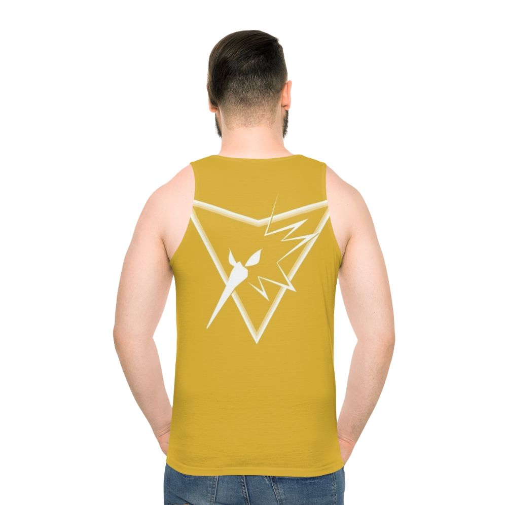 Unisex Team Instinct Pokemon Go Tank Top