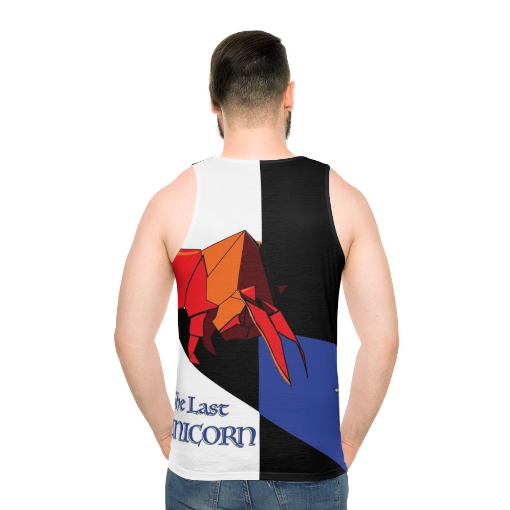 Unisex "The Last Unicorn Fights The Red Bull" Tank Top