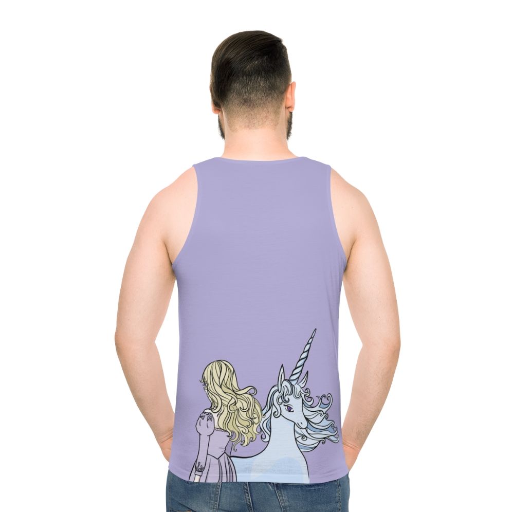 The Last Unicorn Lady Amalthea Unisex Unicorn Tank Top