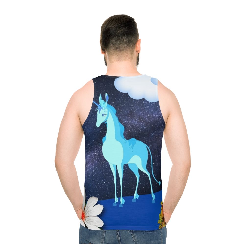 The Last Unicorn Lunar Landscape Unisex Tank Top