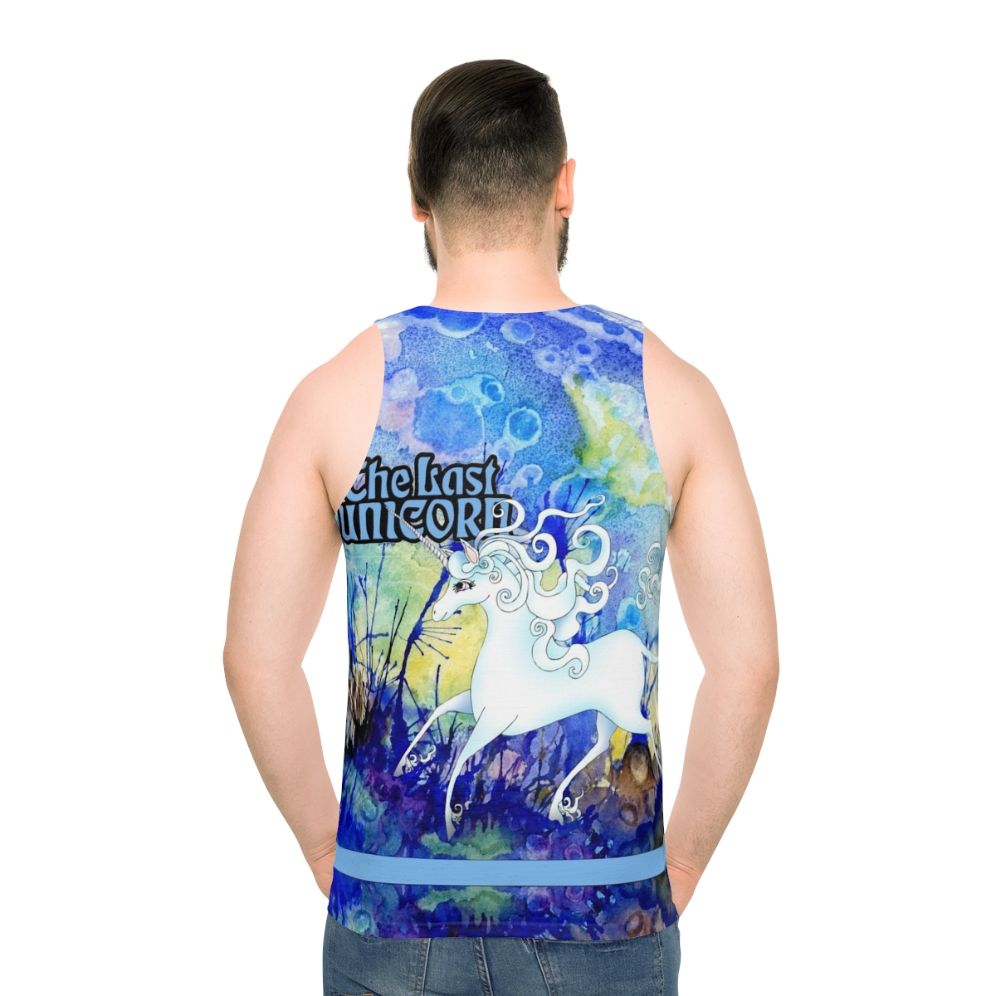 The Last Unicorn Unisex Fantasy Tank Top with Unicorn