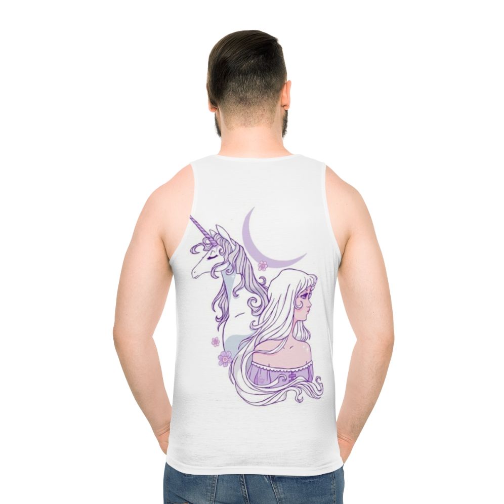The Last Unicorn Unisex Retro Fantasy Tank Top