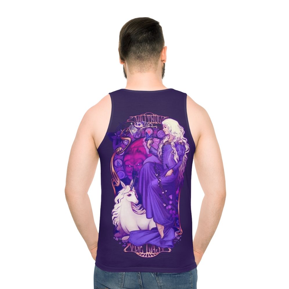 The Last Unicorn Unisex Art Nouveau Tank Top