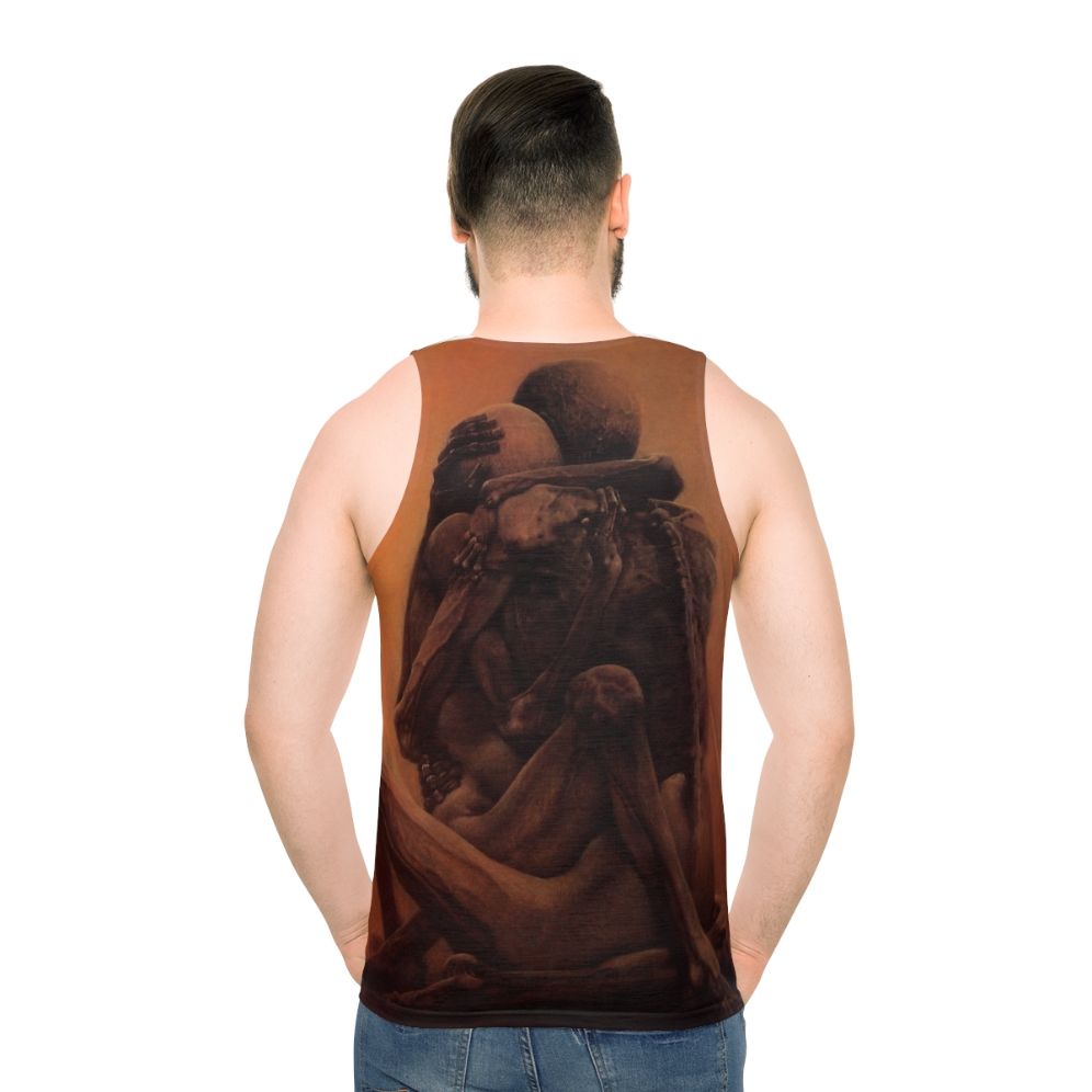 The Lovers by Zdzislaw Beksinski Surreal Tank Top