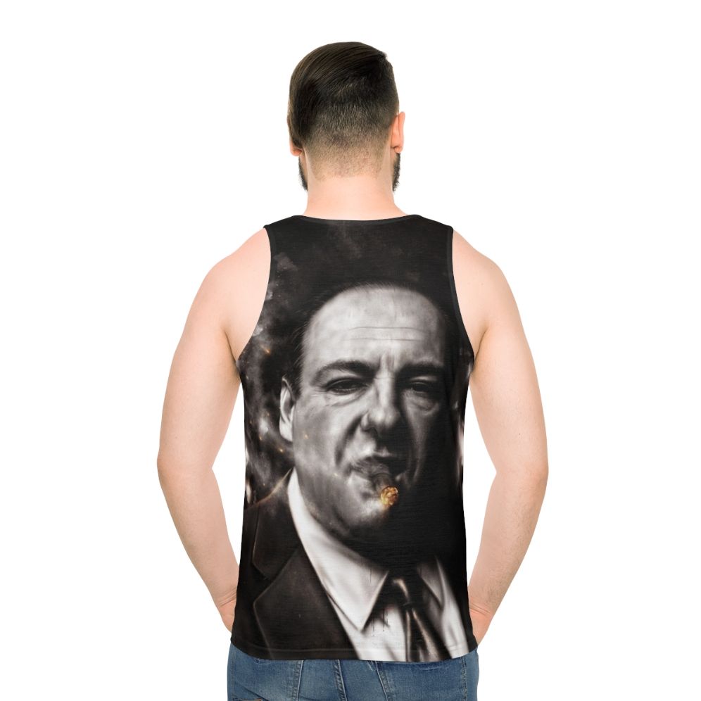 The Sopranos Tony Soprano Classic Portrait Unisex Tank Top