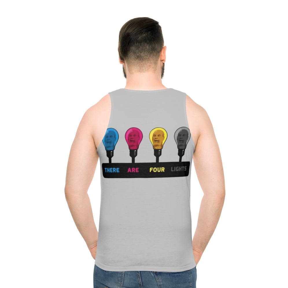 "There Are Four Lights" CMYK Unisex Tank Top