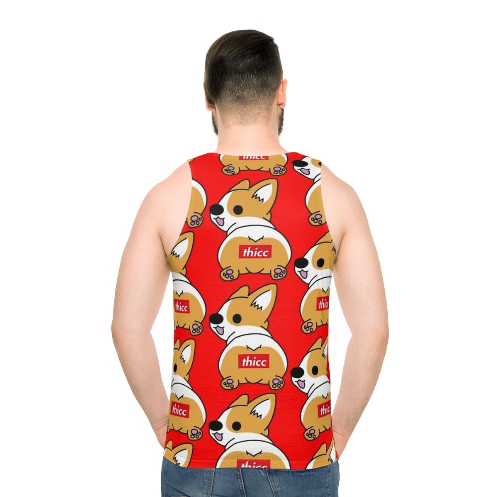 Thicc Corgi Butt Unisex Tank Top