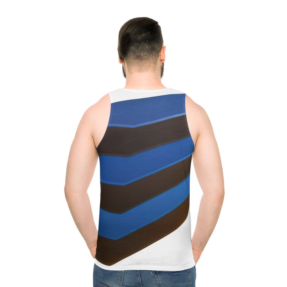 Thomas Downing Abstract Plank Art Tank Top