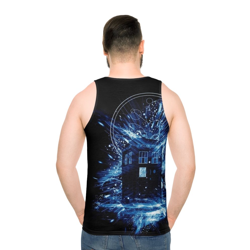 Time Storm Unisex Doctor Who Inspired Tank Top