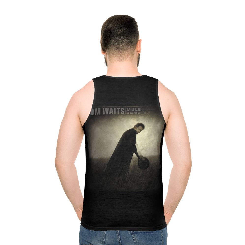 Tom Waits Mule Variations Unisex Music Collage Tank Top