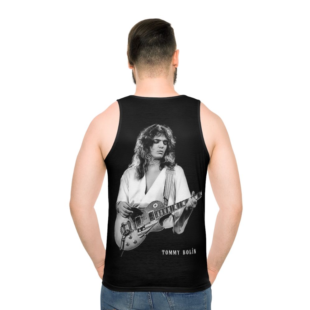 Tommy Bolin classic rock 70s music unisex tank top