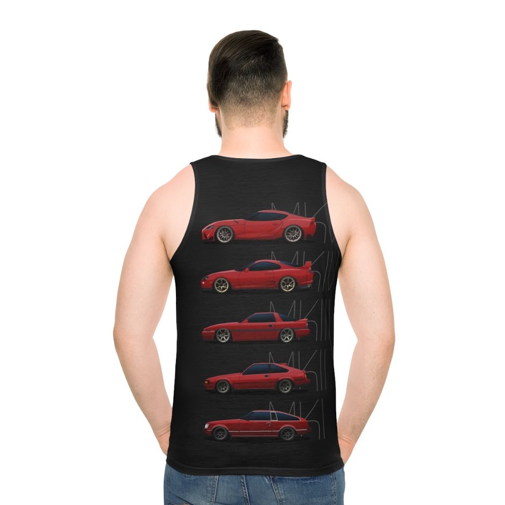 Toyota Supra Generations Unisex Tank Top