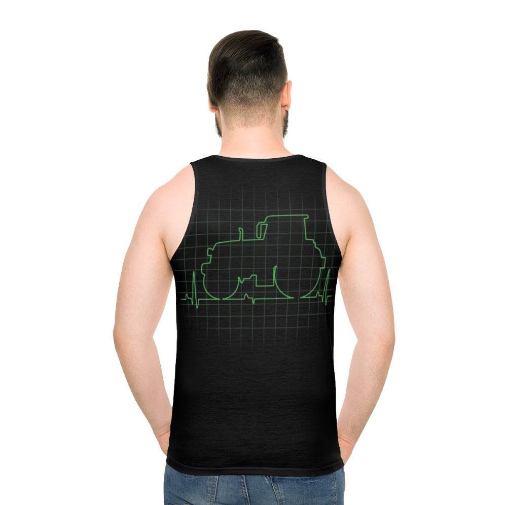 Tractor Farmer Unisex Tank Top