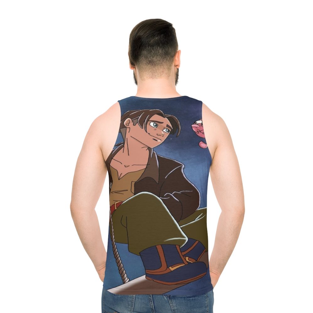Treasure Planet Galaxy Unisex Tank Top