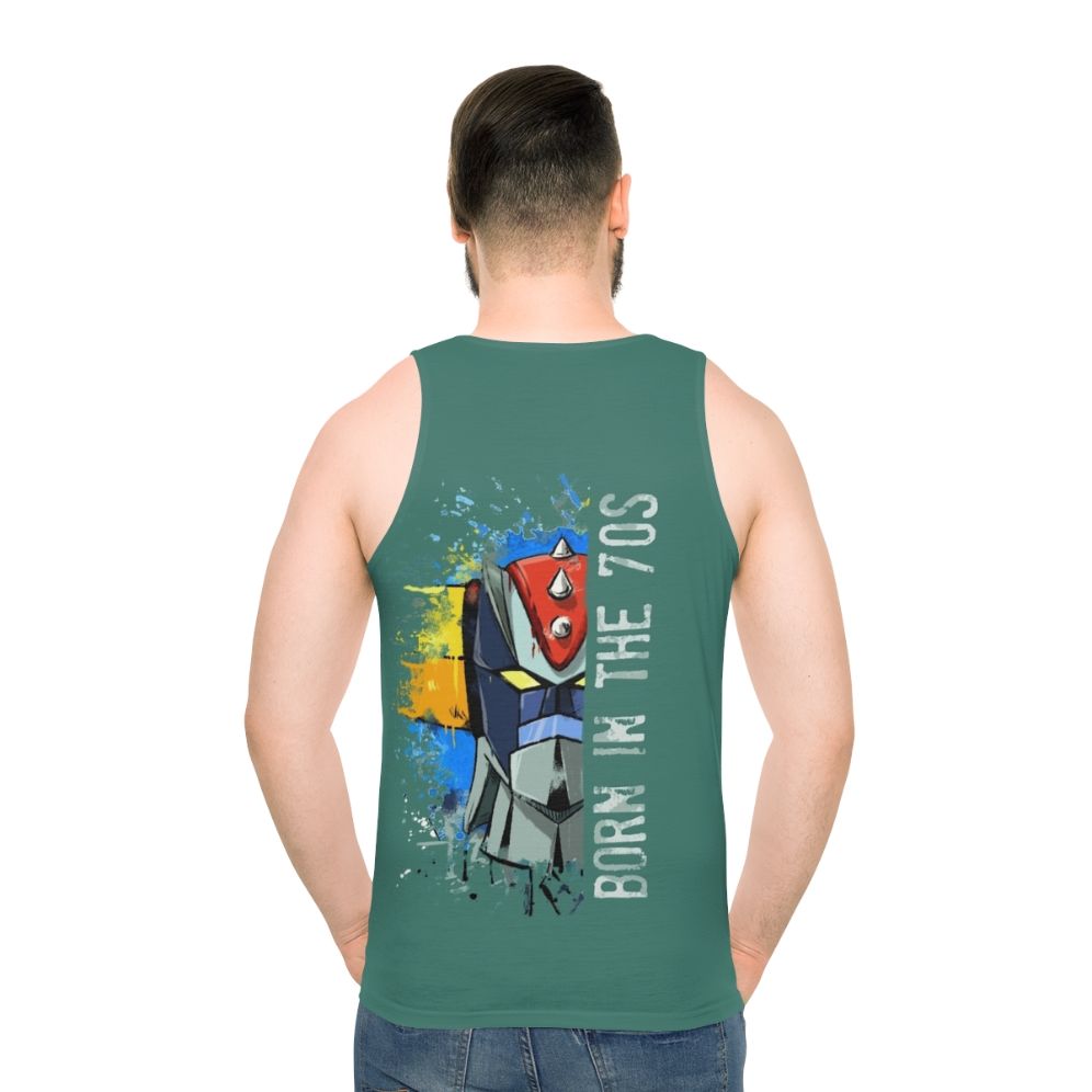 Ufo Robot Goldrake Retro 80s Manga Anime Unisex Tank Top