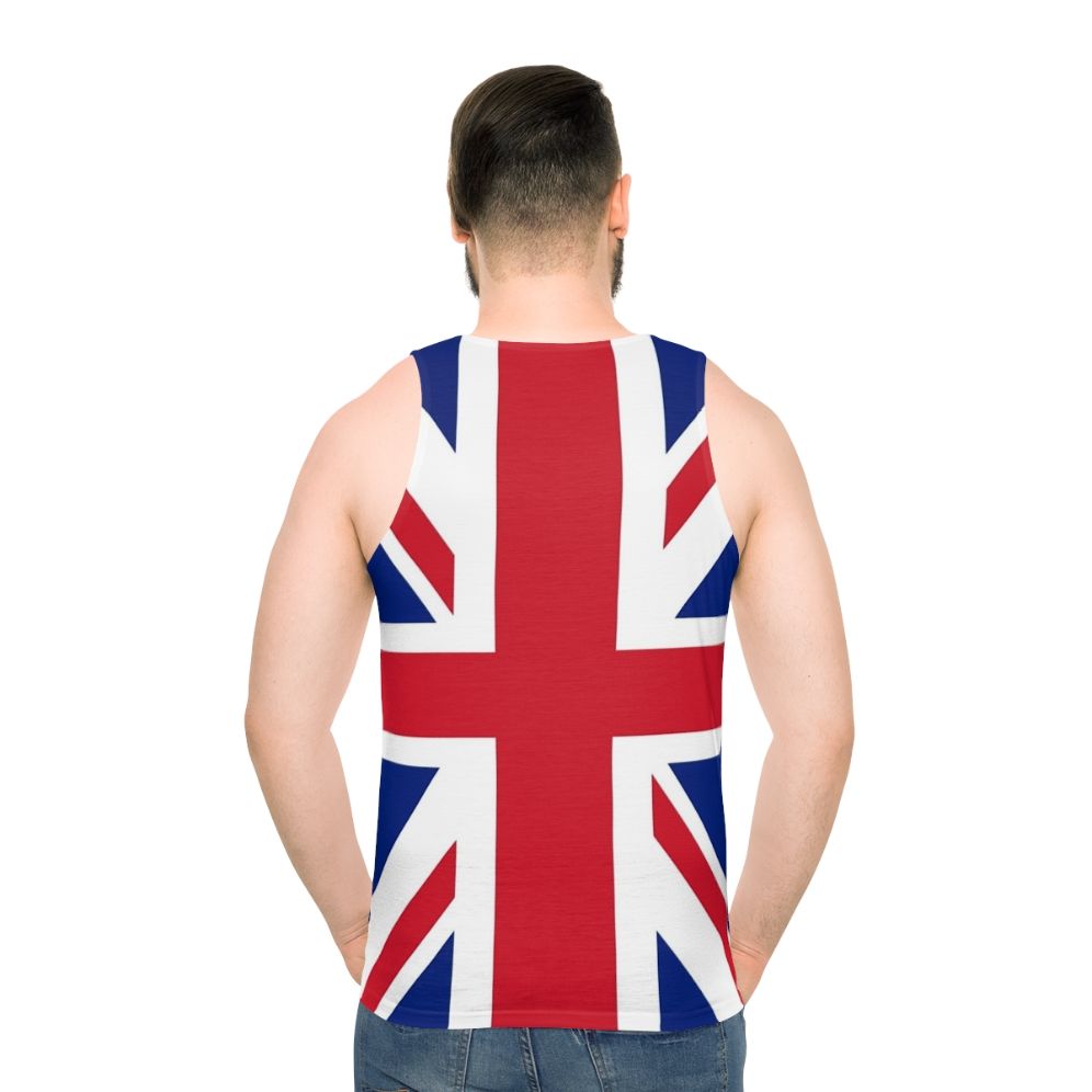 Patriotic Union Jack Flag Unisex Tank Top