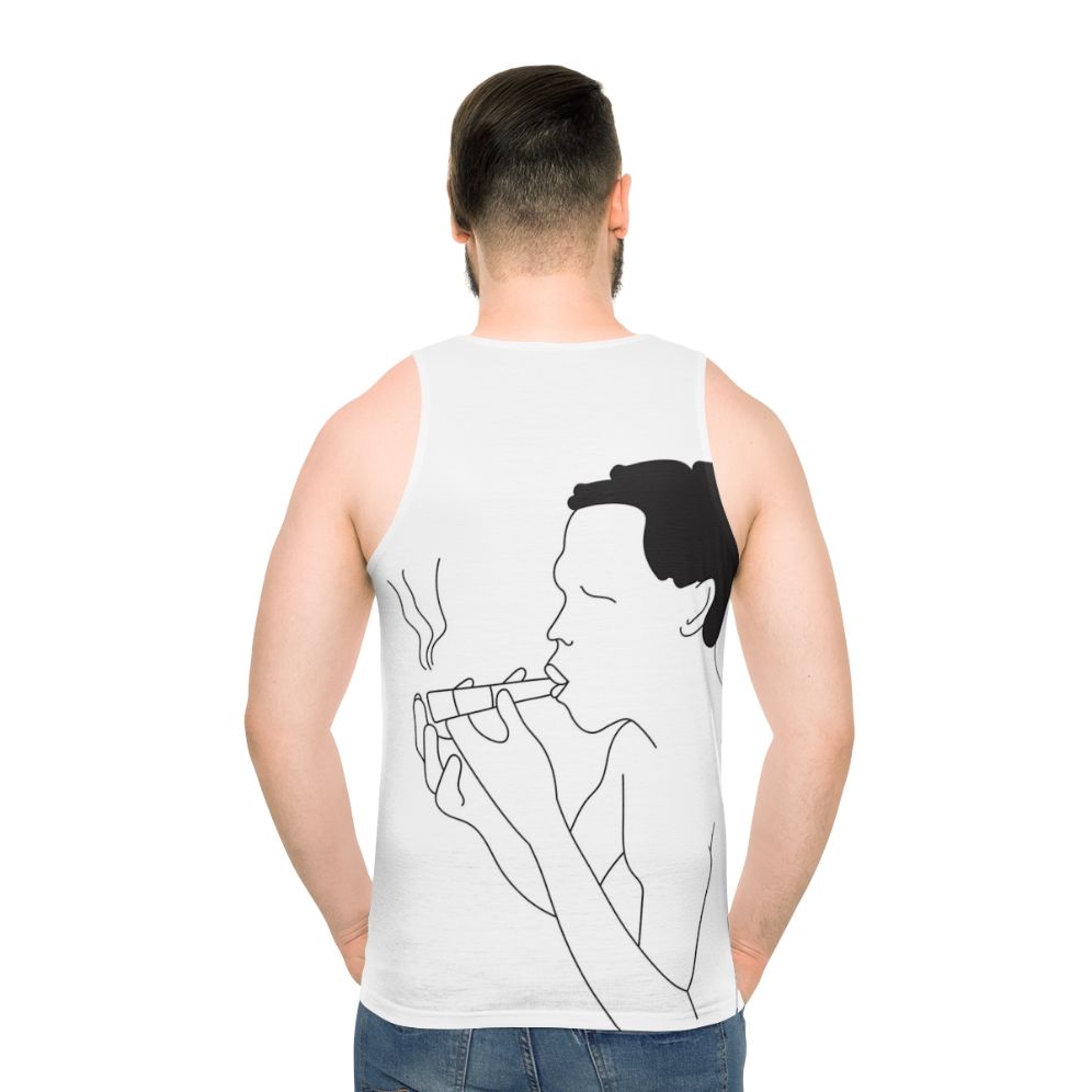Unisex African tribal print tank top