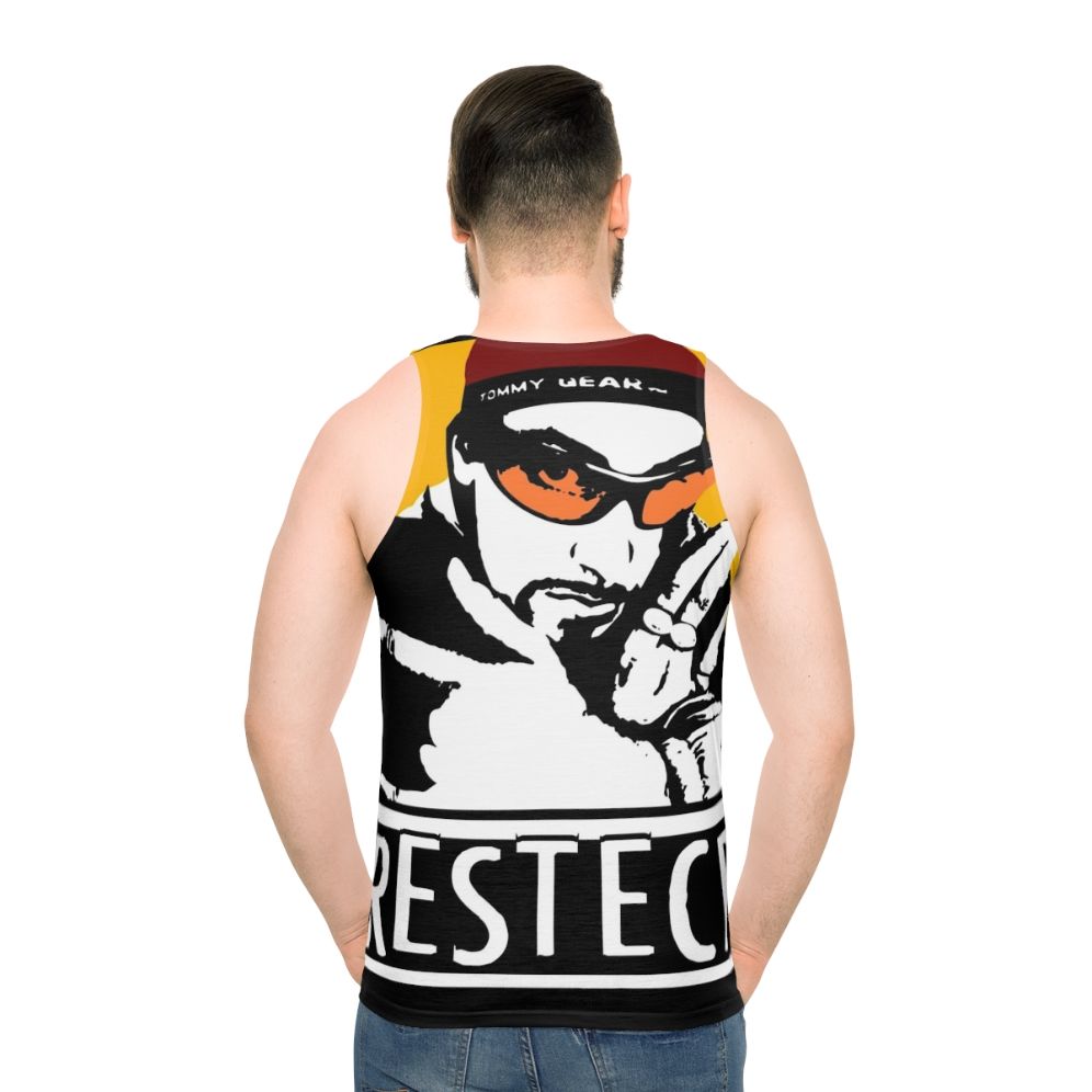 Unisex Ali G inspired 'Restecp' tank top
