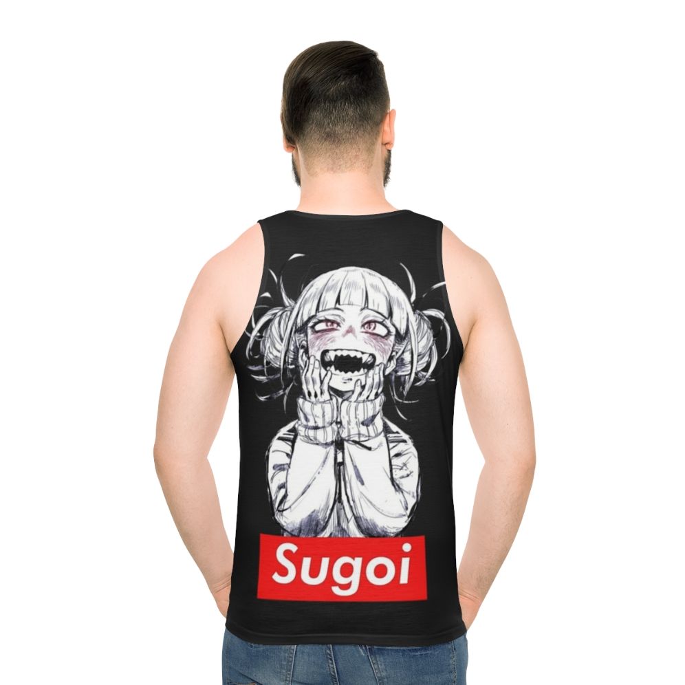Unisex anime-inspired graphic tank top