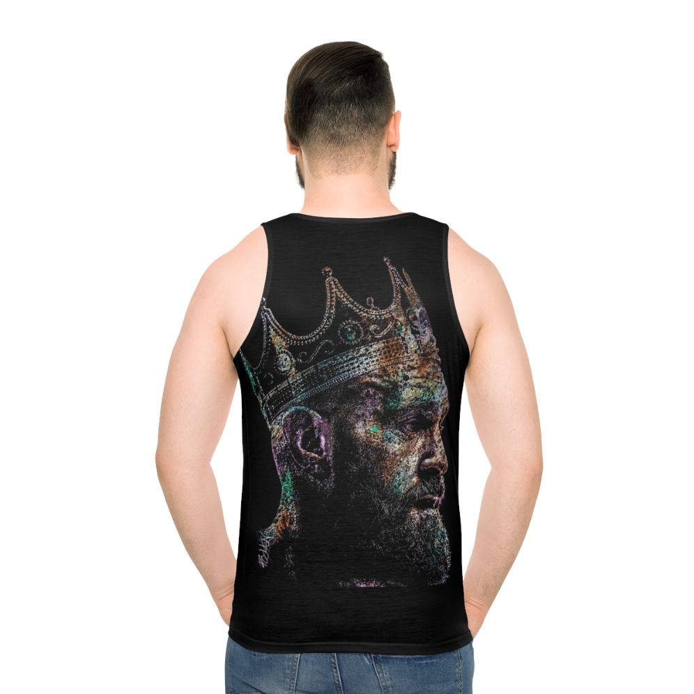 Unisex boxing tank top featuring the Gypsy King design