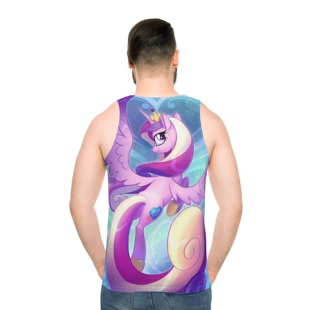 Unisex Cadence Tank Top with My Little Pony Princess Cadence Soulscape Design