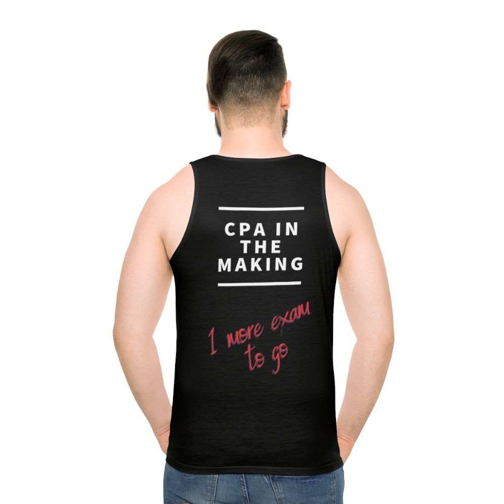 Unisex CPA tank top for female professionals