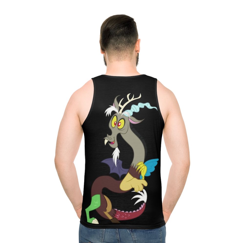 Unisex Discord Draconequus Cartoon Tank Top