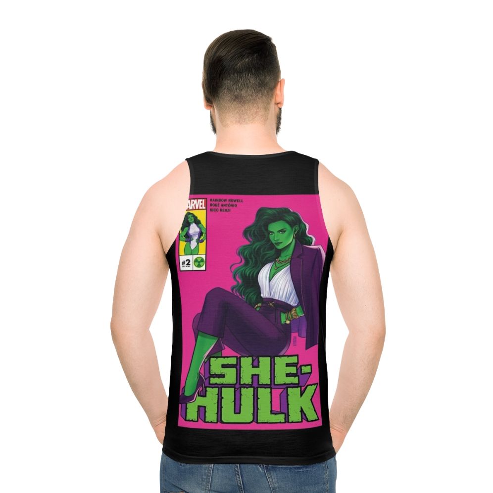 Unisex Green Monster Action Tank Top