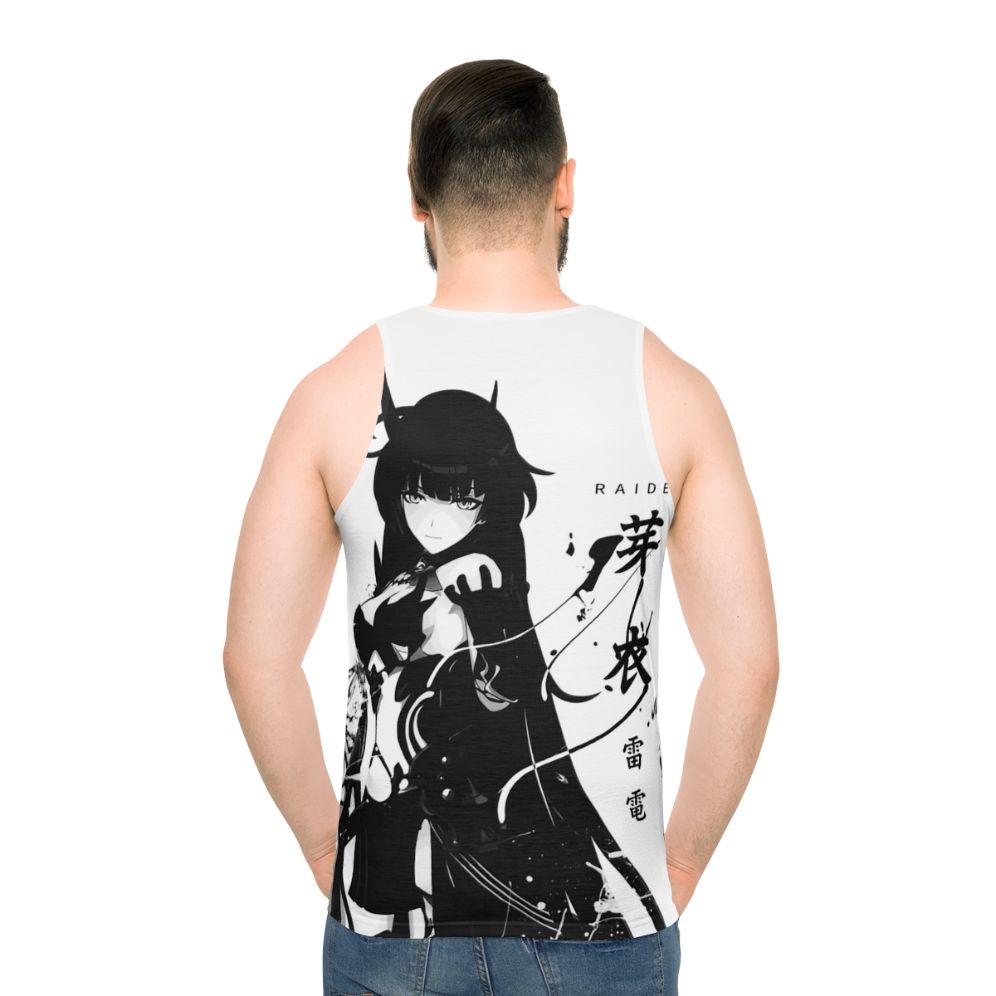 Unisex tank top with Herrscher of Thunder design from Honkai Impact 3rd