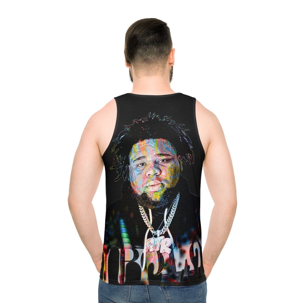Unisex hip hop and rap music merchandise tank top