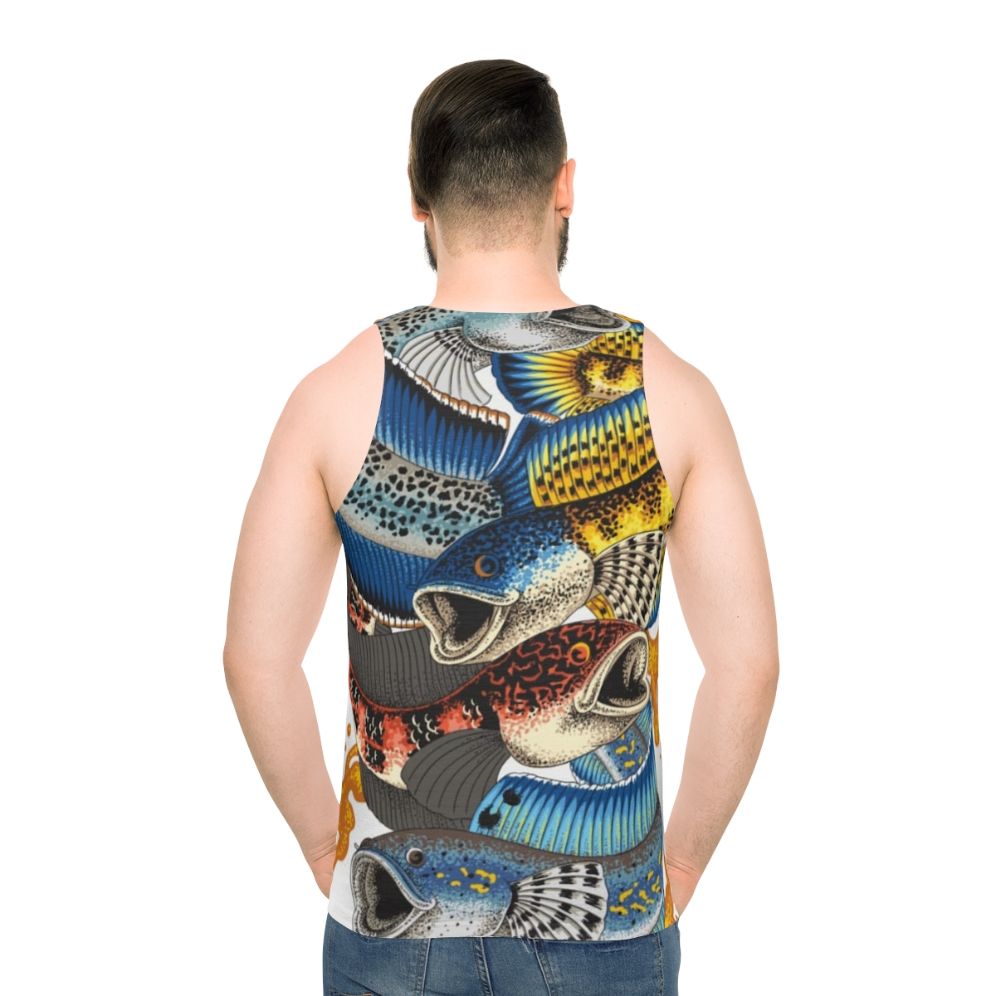 Unisex Japanese Koi Fish Tank Top