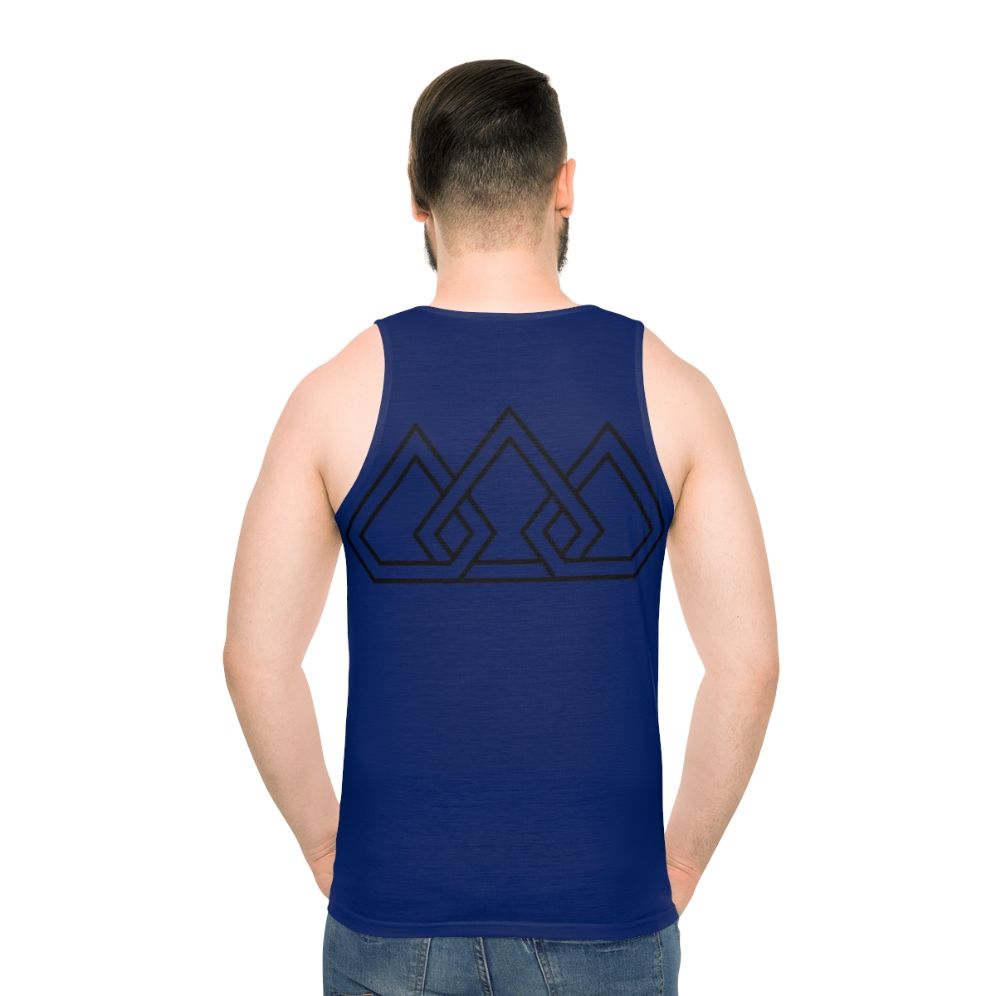 Unisex tank top with "Legend" design by The Score band
