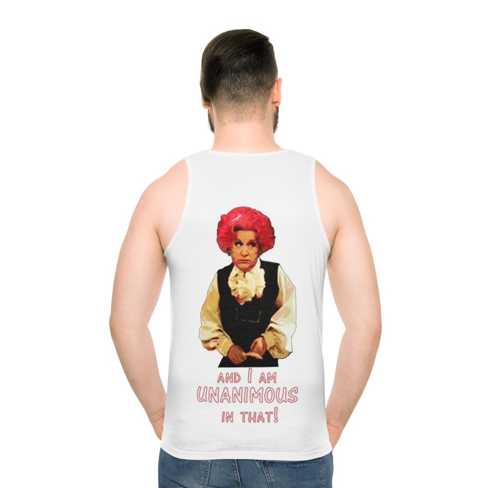 Unisex tank top with LGBT pride design
