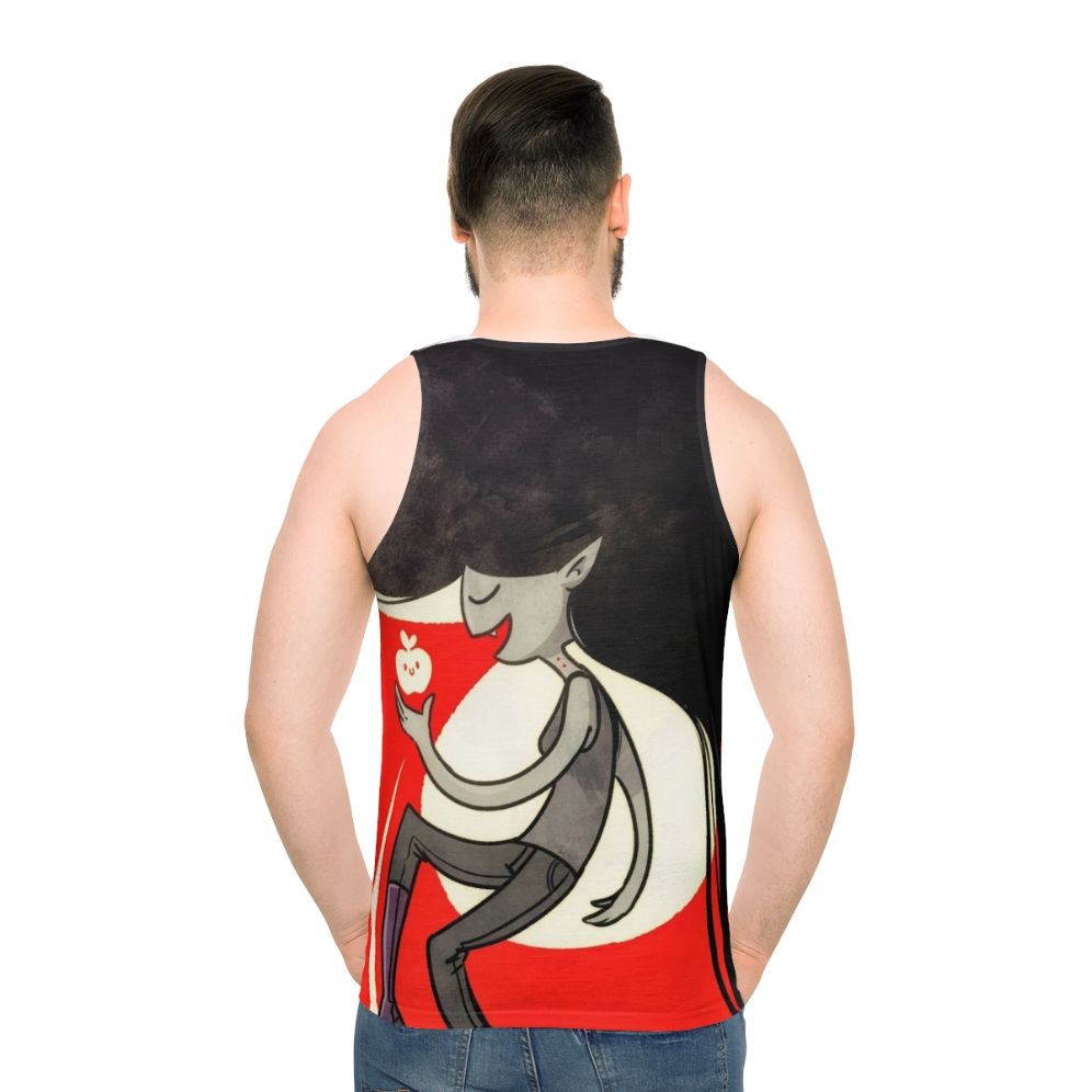 Unisex tank top featuring Marceline the Vampire Queen from the popular cartoon series Adventure Time